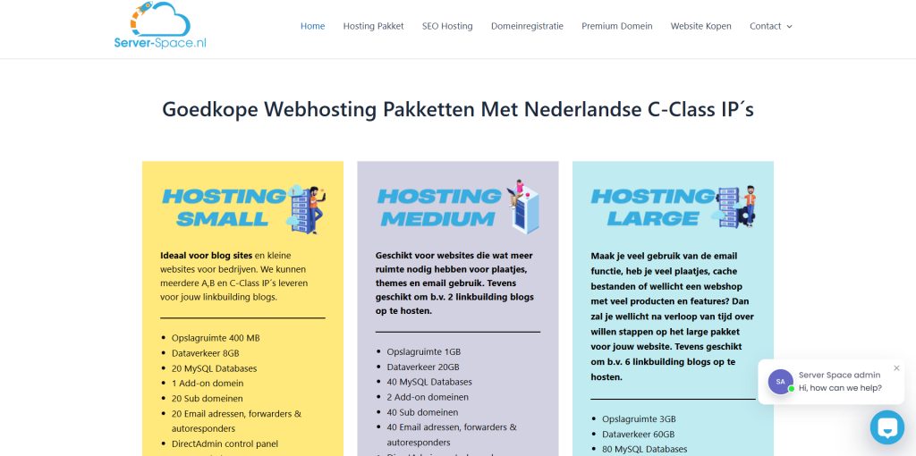 Nederlandse SEO Hosting bedrijf