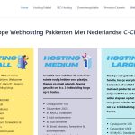 Nederlandse SEO Hosting bedrijf